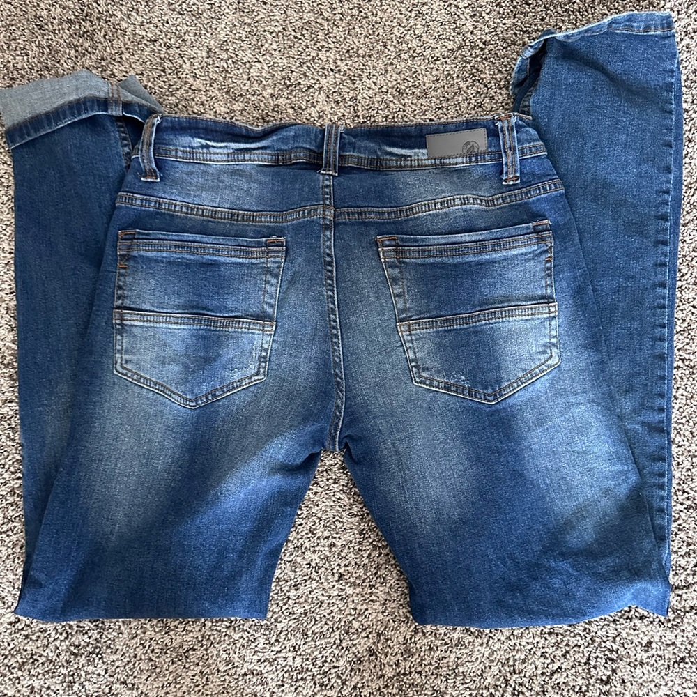 Men’s Free Planet Sustainable Denim Blue Jeans